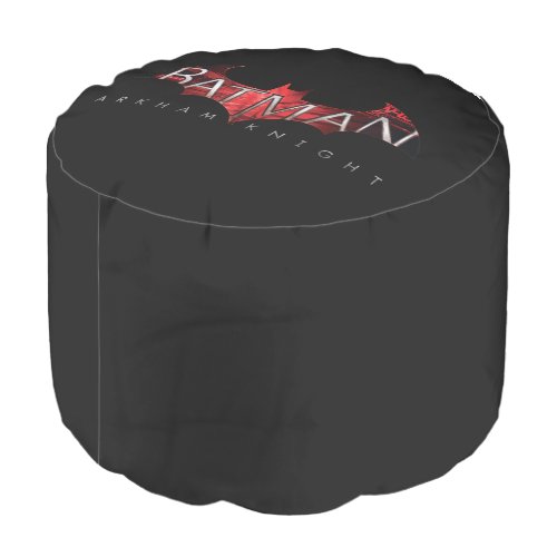 Pouf logo rouge Batman Arkham Knight