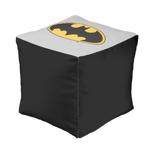 Pouf logo ovale Batman